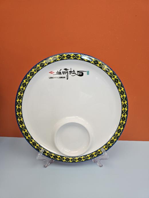 尊贵黄兰州拉面密胺仿瓷餐具10个起包邮发货包破损 勺子40个起包邮包破损 商品图6