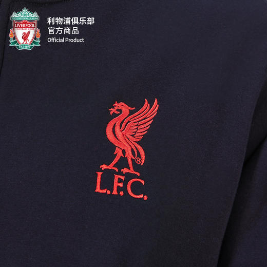 利物浦俱乐部官方商品 | 黑色休闲加绒棒球服外套简约男女同款 商品图4