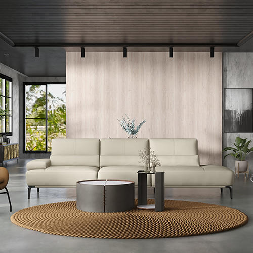 顾家家居整装 精致简约 皮艺沙发 KZ.1020云栖 商品图0