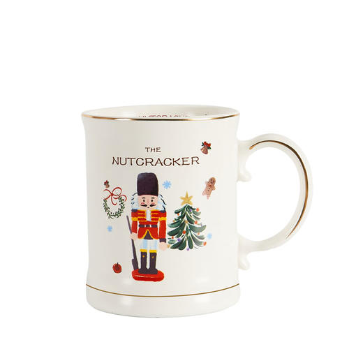 大英博物馆欧洲文化艺术系列 胡桃夹子复古马克杯陶瓷杯450ml 商品图4