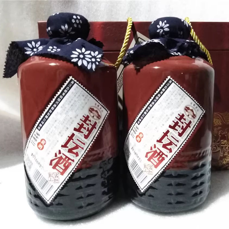 [黄酒]古越龙山封坛酒1L瓷坛