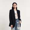 谜底西服女2024春季新款通勤风时尚宽松一粒扣西装外套241MW0073 商品缩略图0
