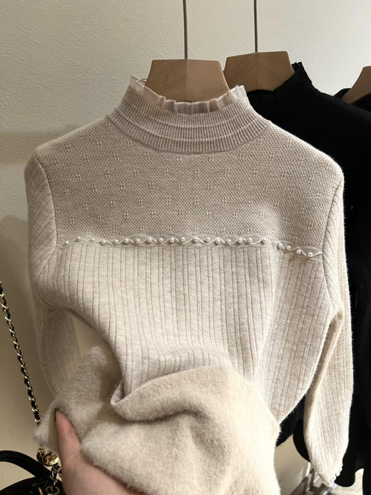 奶油珍珠升级一体绒 商品图1