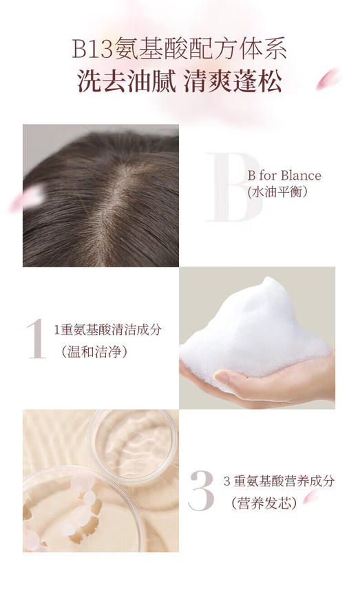 浅香洗浴套餐（百合沐浴露750g*2瓶+扁柏洗发水750g*1瓶） 商品图3