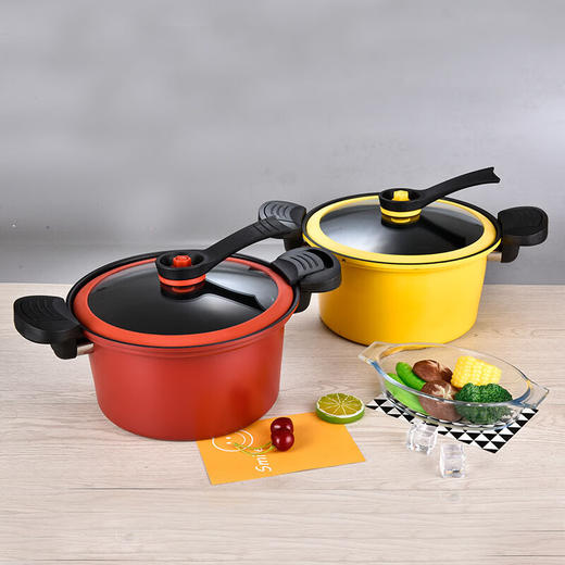 森仕达（SENSHIDA） 森仕达森诺菲微压锅3.5L  SSD-156（二选一备注颜色，未备注颜色随机发货） 商品图0