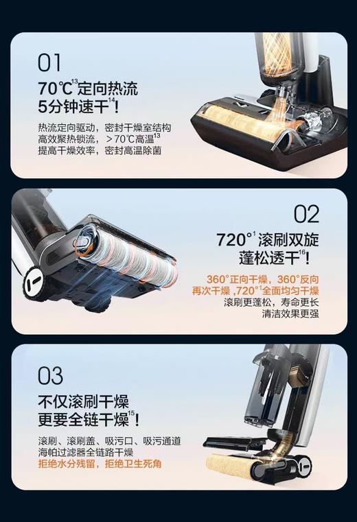 [苏南业主专享]添可(TINECO)洗地机芙万 Booster pro扫地机拖地机洗拖吸拖一体自动清洁智能家用电动拖把手持吸尘器  szkws 商品图1