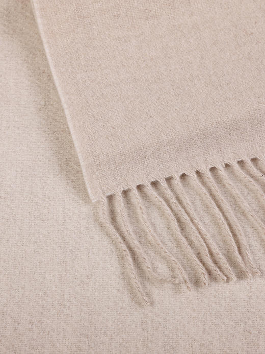 callisto米黄色全山羊绒围巾 FRSCF902D 商品图4