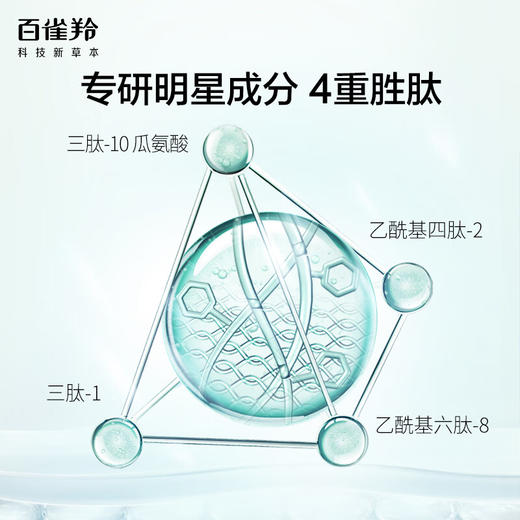 百雀羚(PECHOIN) 肌初赋活套装（精华水90ml+焕颜乳90ml+菁华霜50G+精华液30ML+面膜30ml×2片) 商品图3