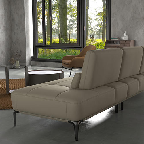 顾家家居整装 精致简约 皮艺沙发 KZ.1020云栖 商品图3