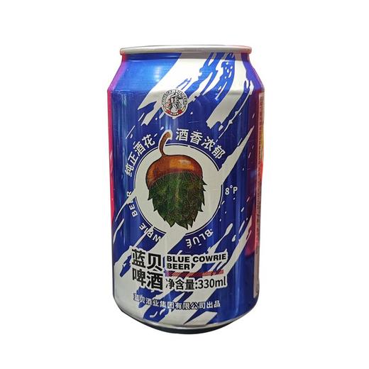 蓝贝啤酒听装8°330ml 商品图0