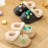 「四款可选！加绒内里」EVA儿童棉拖 冬季男女童保暖卡通巴斯光年可拆卸防滑亲子棉拖鞋男童装 商品缩略图2