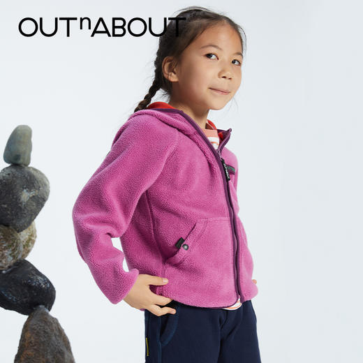 OUTnABOUT出门走走 抗静电摇粒绒夹克 商品图1
