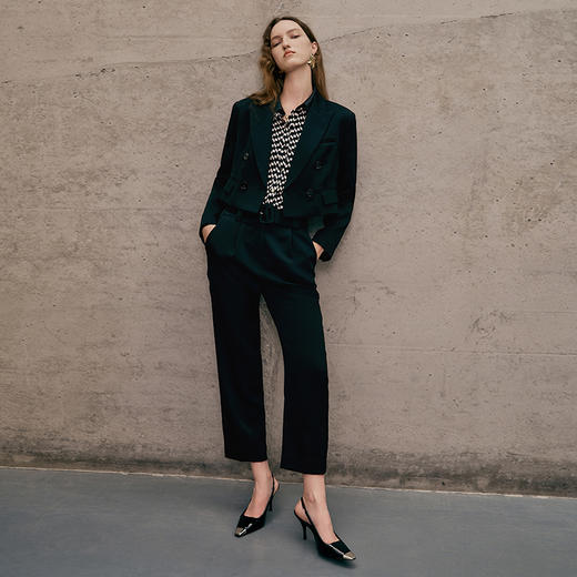 EITIE爱特爱春季新款短款西装外套7303004 商品图4