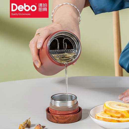 debo德铂斯凯立卡罗尔316不锈钢保温杯 商品图6