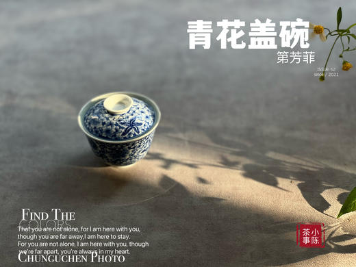 【仅1只】景德镇手工青花盖碗《第芳菲》，万花川谷第芳菲 商品图5