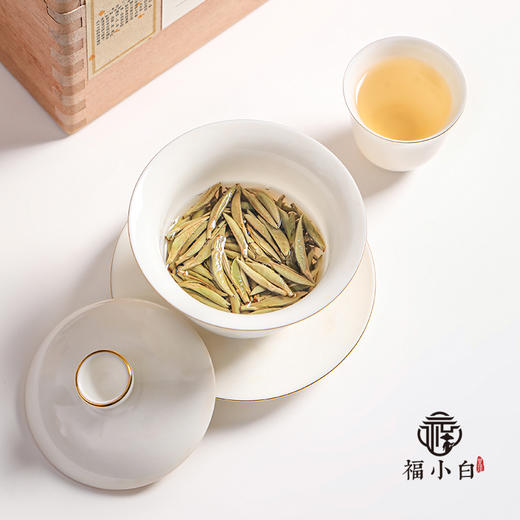 福小白 登顶福鼎白茶2023头采白毫银针380g 商品图6