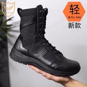 夏季君洛克飞鱼超轻作战靴透气男士女战术靴高帮轻便沙漠靴D15008