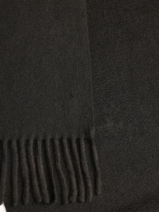 callisto深绿色全羊绒围巾 FOSCF001DR 商品图2