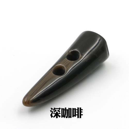 5只装 树脂牛角扣女装大衣皮草纽扣扣子冬装风衣钮扣时尚花纹外套扣毛衣 商品图6