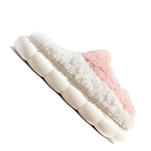 「五色可选！厚底毛绒款」可爱小兔子毛绒棉拖鞋保暖厚底秋冬款居家外穿男女情侣款棉拖 商品图4