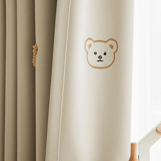 【小熊软糖】【 小羊咩咩】金蝉卡通儿童房拼接款窗帘 商品图8