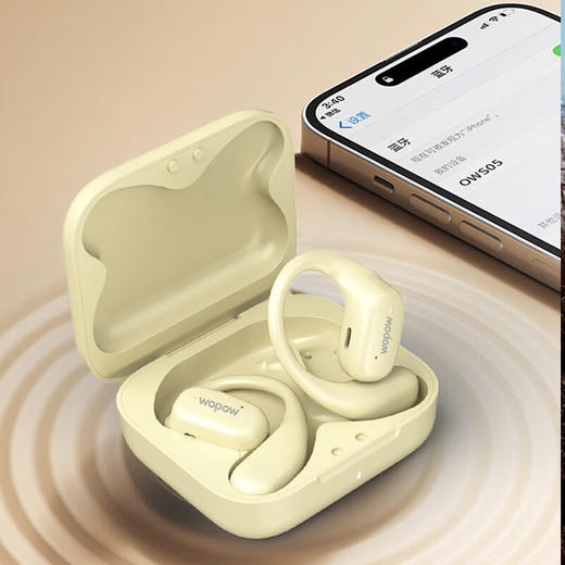 沃品  蓝牙耳机  开放式挂耳运动蓝牙耳机  OWS05 商品图4