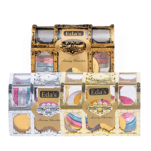 艾达的世界牛奶巧克力80g 宝箱金币状香浓丝滑童趣满满 045228/045229/043949 商品图0