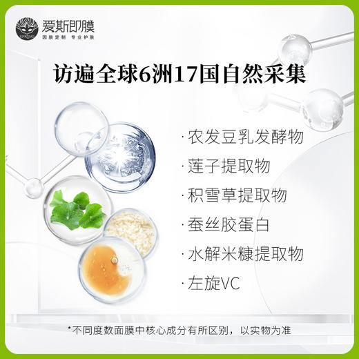 【好物种草】ESKEMO 靓肤美颜酵素面膜Ⅰ ⅡⅢ 任选1片装 商品图3