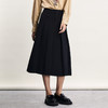 谜底百褶半身裙2024春季新款复古学院风高腰百搭A型长裙241MB0084 商品缩略图1