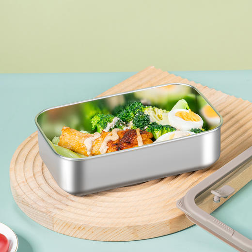 Debo德铂304不锈钢家用多功能饭盒餐盒杜伦特 商品图1