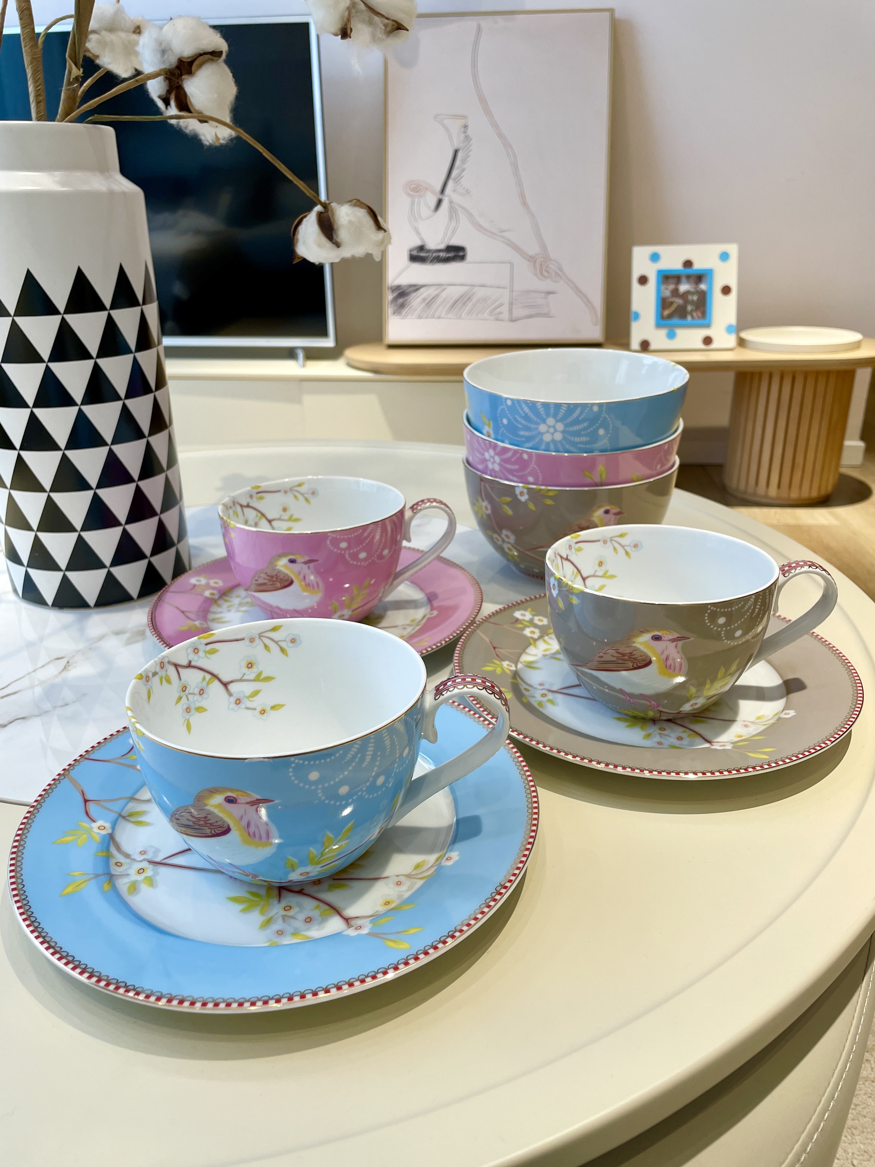 【⁬收藏级-品牌直发】‭❗️荷兰时尚家居品牌PIP STUDIO晨鸟系列合集！⁪极具维多利亚复古风格和温馨田园元素设计，感受欧式古典氛围