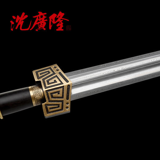 秦皇剑 战国剑汉剑 硬剑一体刀剑 龙泉沈广隆宝剑 未开刃 商品图6