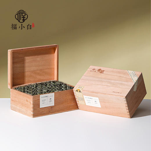 福小白 登顶福鼎白茶2023头采白毫银针380g 商品图2