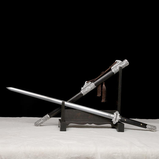 牡丹唐刀 唐剑 唐横刀剑硬刀一体刀剑龙泉沈广隆宝剑 未开刃 商品图9