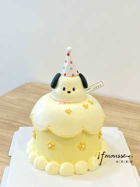 「女孩」可爱帕恰狗