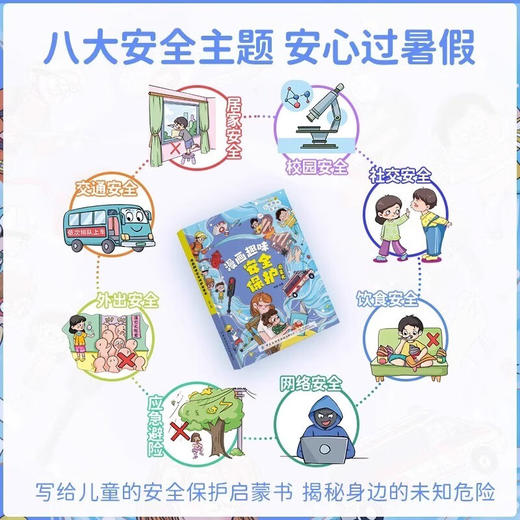 漫画趣味安全保护启蒙书 商品图2