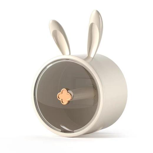 兔子纸巾盒洗脸巾盒轻奢壁挂卫生间卷纸盒免打孔防水首饰收纳盒 商品图4