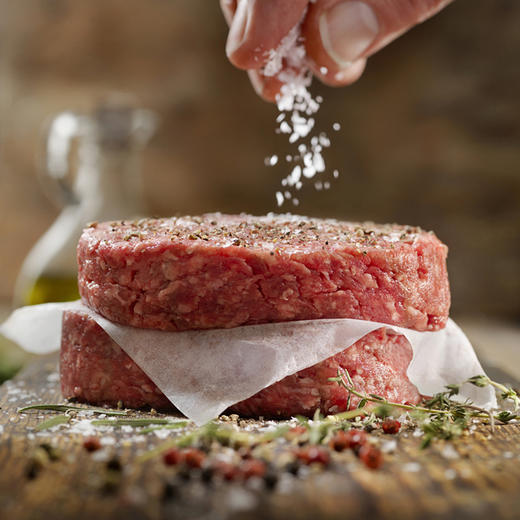 【牛肉饼套组】新西兰银蕨Reserve级草饲牛肉 汉堡饼100g/个 商品图3