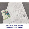 【大彩图】李晓明工笔画白描底稿《富贵天香图》牡丹鸽子临摹勾线花鸟线稿KA13 商品缩略图1