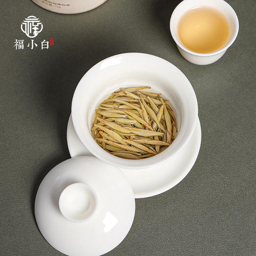 福小白 福地福鼎白茶2023一级白毫银针75g 商品图6