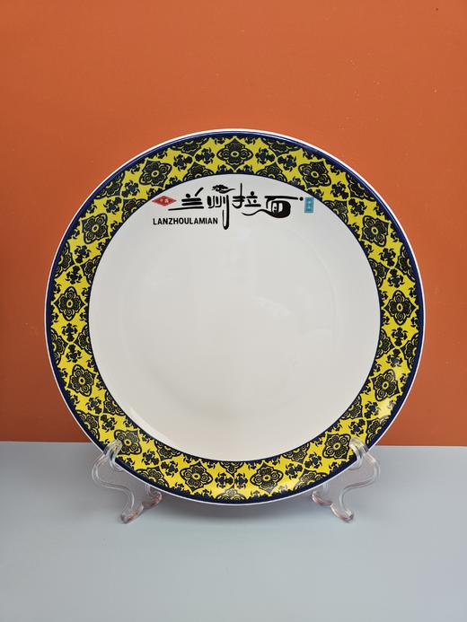 尊贵黄兰州拉面密胺仿瓷餐具10个起包邮发货包破损 勺子40个起包邮包破损 商品图5