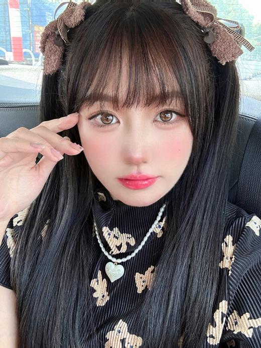 clairecolor  琥珀奶棕/软糖加冰 棕 14.2mm 年抛 含硅水凝胶 商品图4