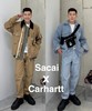 点此购买 Sacai×Carhartt卡哈特 联名 双层解构 夹克空军外套 MD275295 商品缩略图1