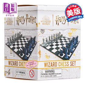 【中商原版】哈利波特 国际象棋 Harry Potter Wizard Chess Set 英文原版 Donald Lemke 魔法世界同款 魔法棋盘