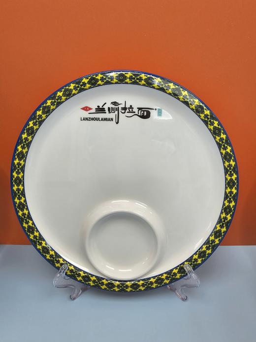 尊贵黄兰州拉面密胺仿瓷餐具10个起包邮发货包破损 勺子40个起包邮包破损 商品图3