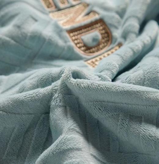 曼庭生活可可之恋牛奶绒四件套 商品图3