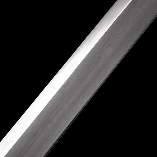 鸿狮唐横刀剑传统宝剑 汉唐宝剑 龙泉沈广隆宝剑 花纹钢 未开刃 商品图4