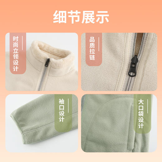 【学习强国】冬季双面绒加厚保暖绒衣男女通用 不起球 不掉毛 舒适亲肤 保暖锁温 商品图8