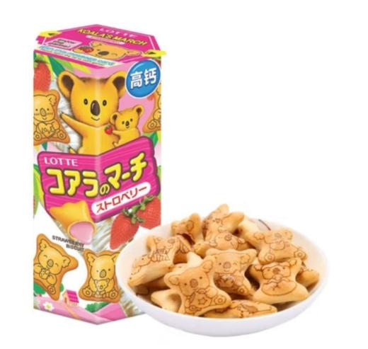 乐天小熊饼干夹心饼干37g 商品图0