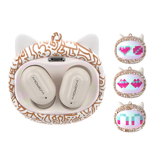 沃品  蓝牙耳机  萌趣变脸蓝牙耳机  TWS11 商品图1